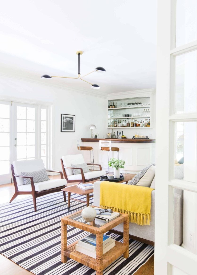 Emily Henderson Griffith Park Traditonal Modern Italian Sunroom Reveal 1