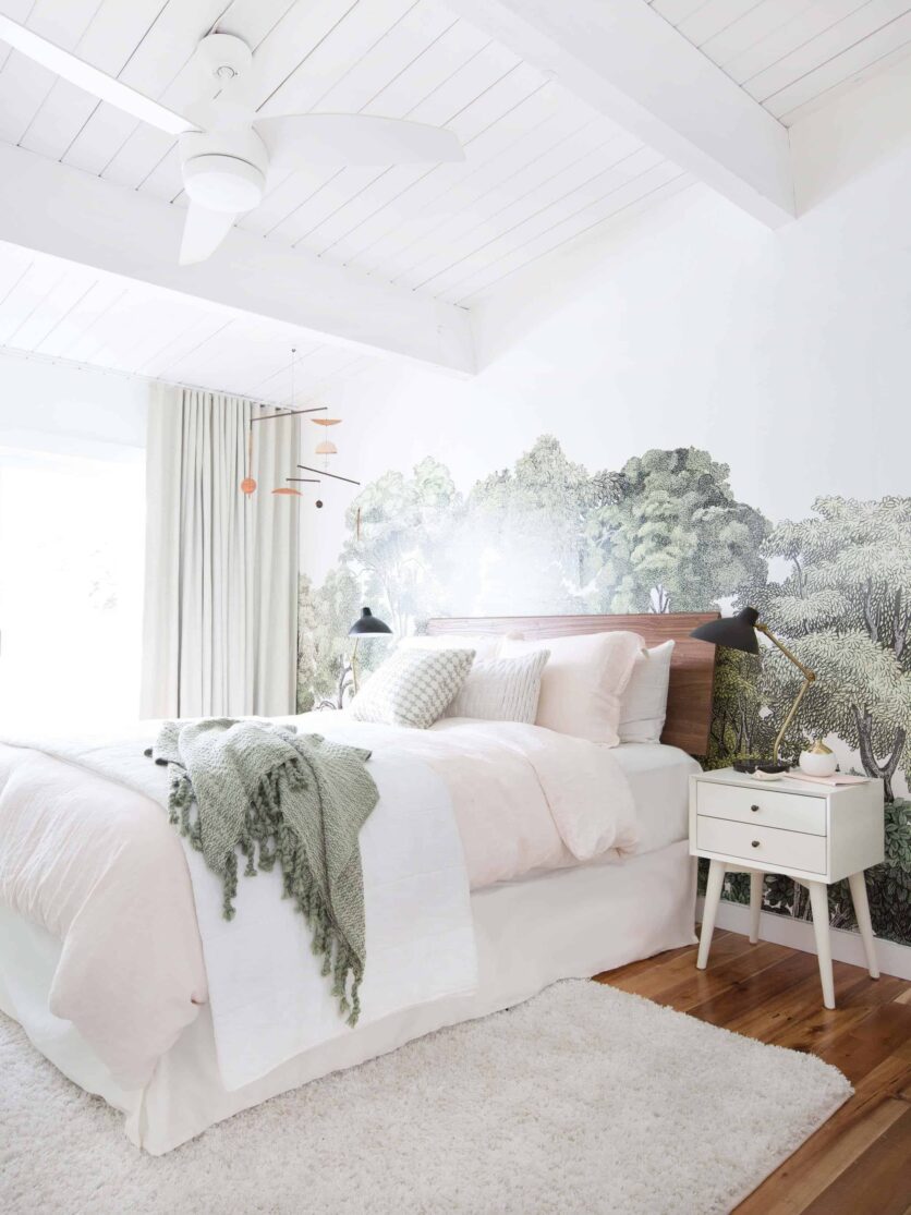 Emily Henderson_Staging to Sell_Guest Room_Light_Natural_Floral_1_Edited
