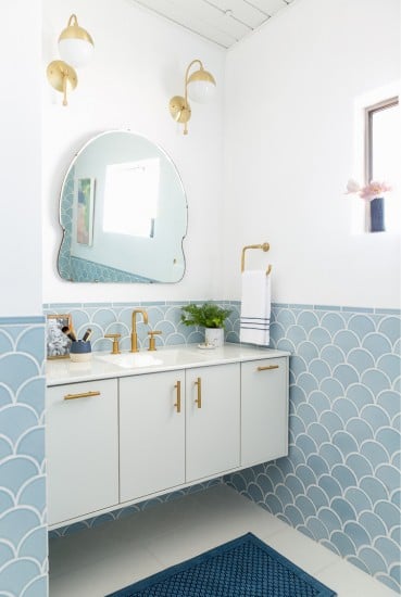 Master_Bathroom_Mid_Century_Blue_Emily_Henderson